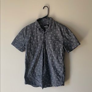 Deathly Hallows Button Up